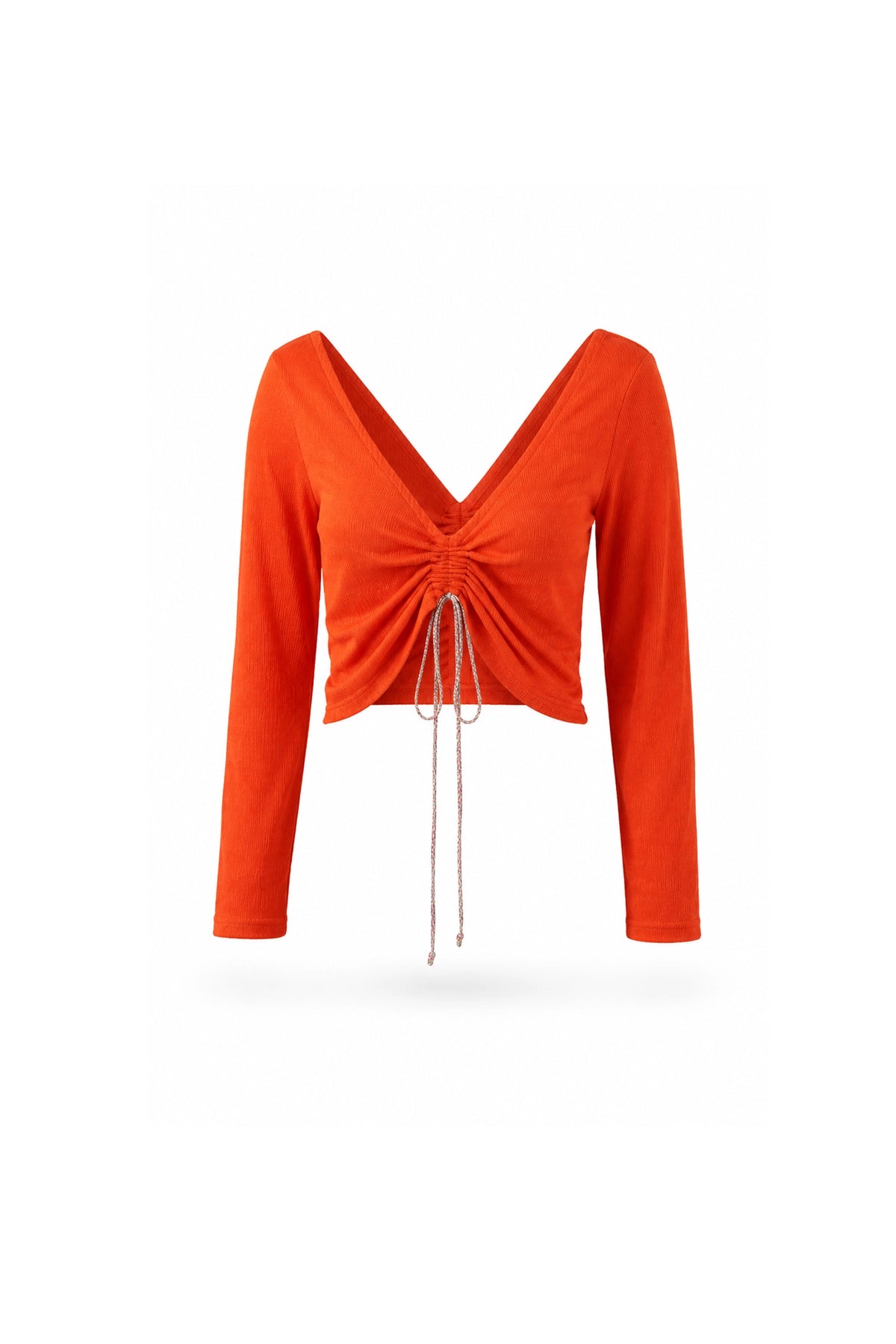 Bluze v-neck ruched