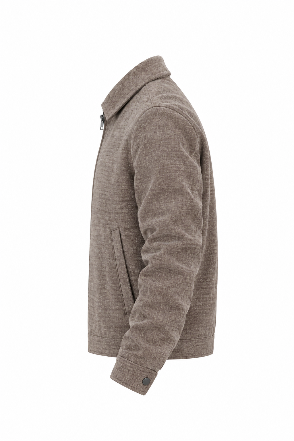 Jakne textured suede