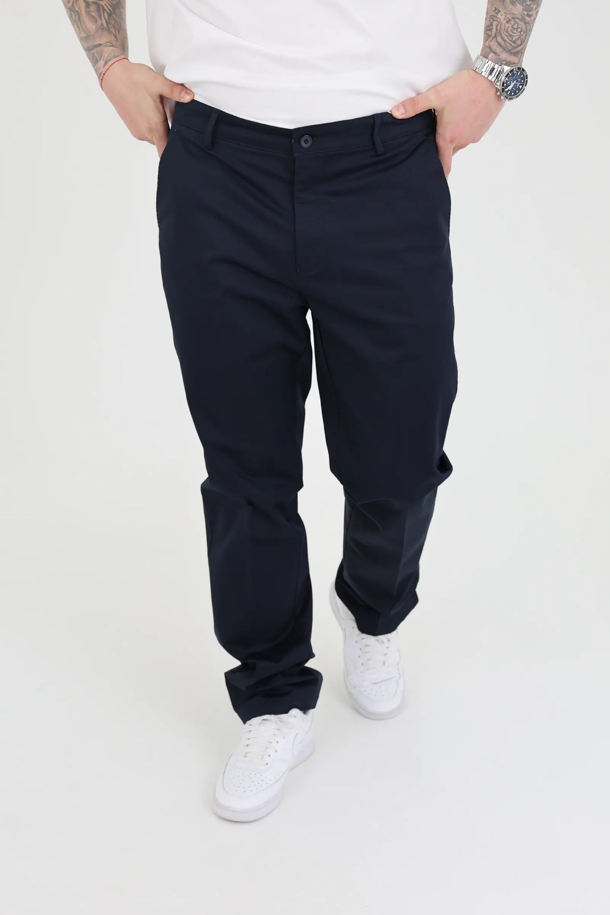 Pantallona flat front