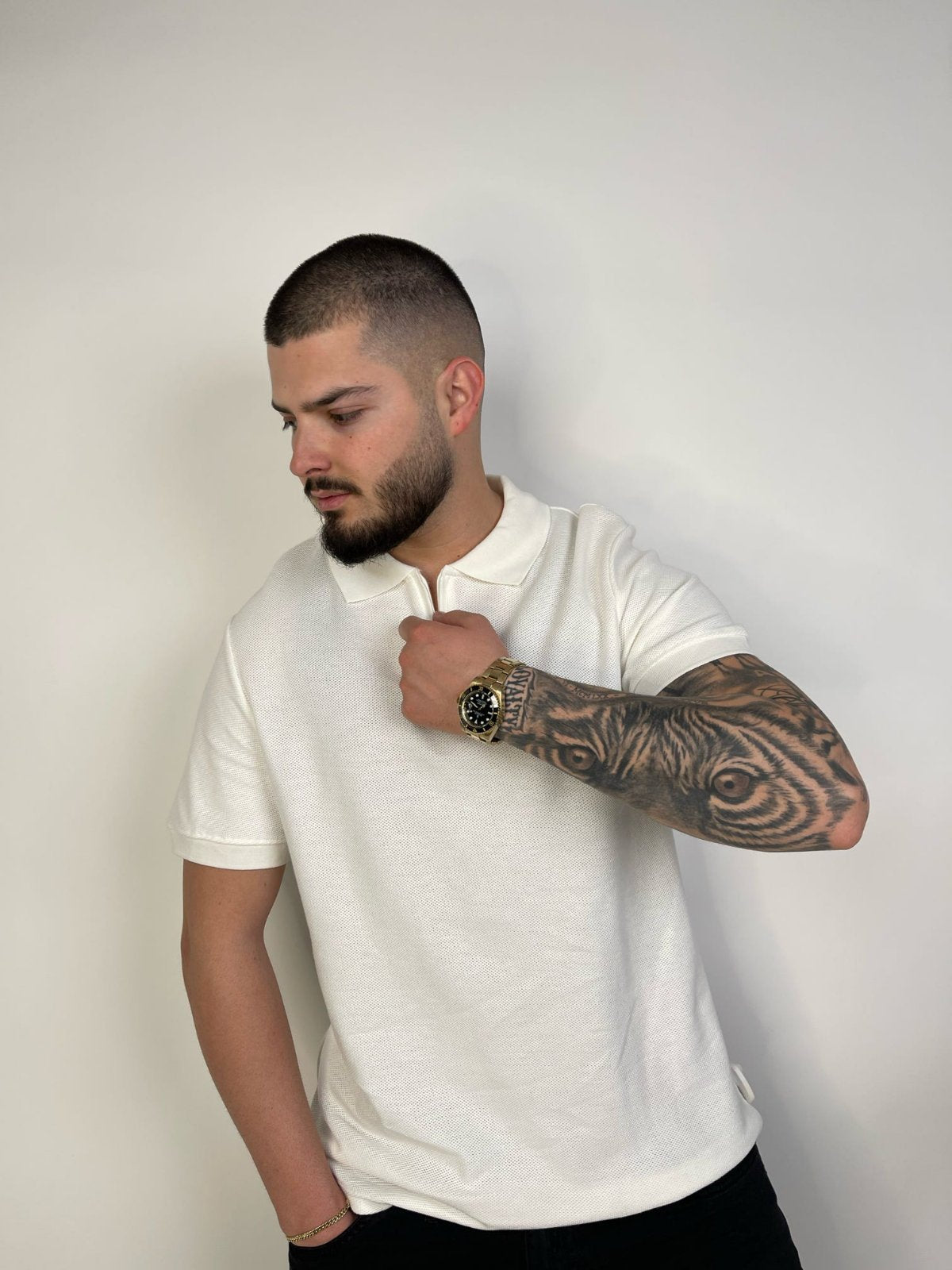 Maice zip polo