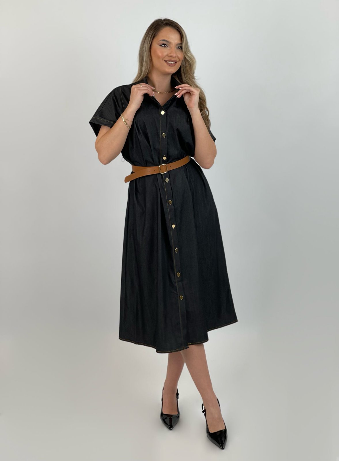 Fustan jeans