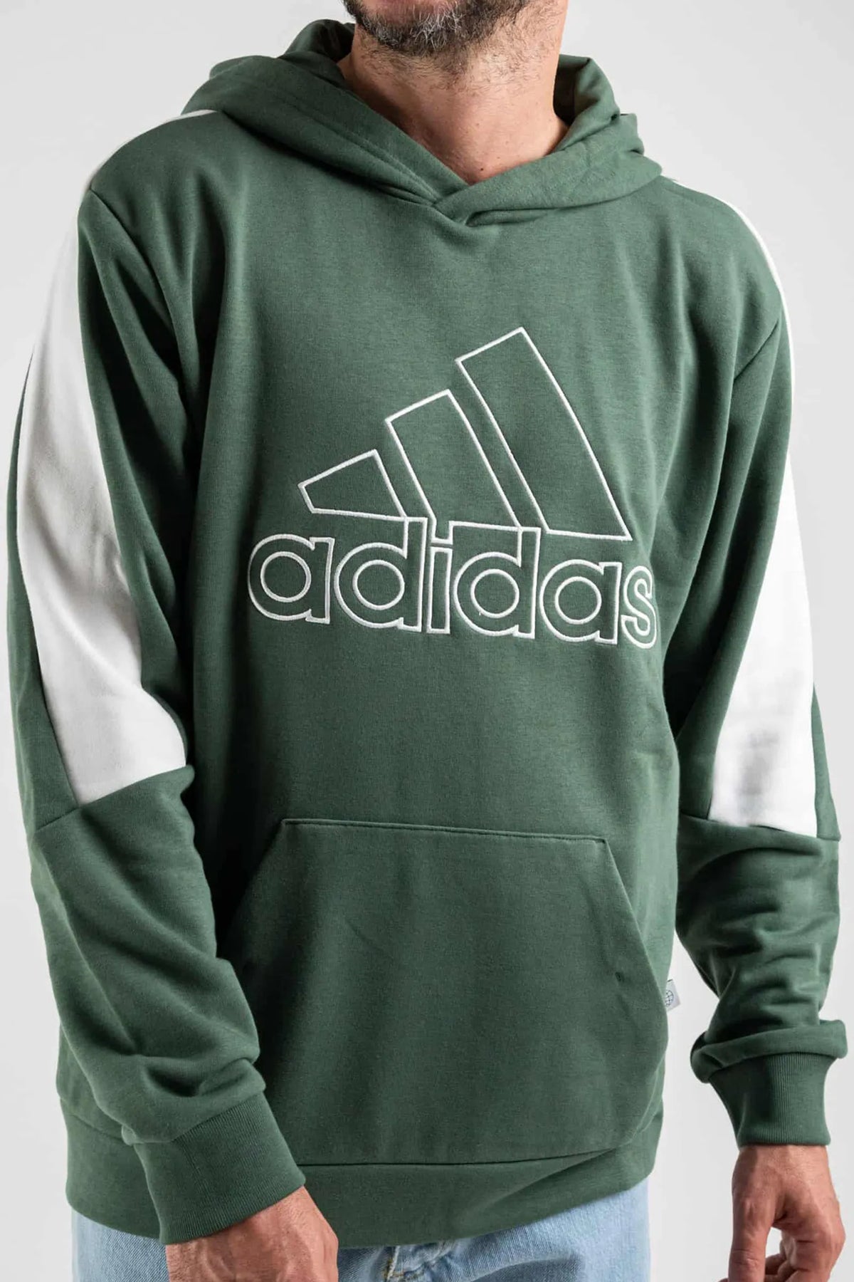 DUKS ADIDAS FI BOS OH HOODIE GREEN HM7876