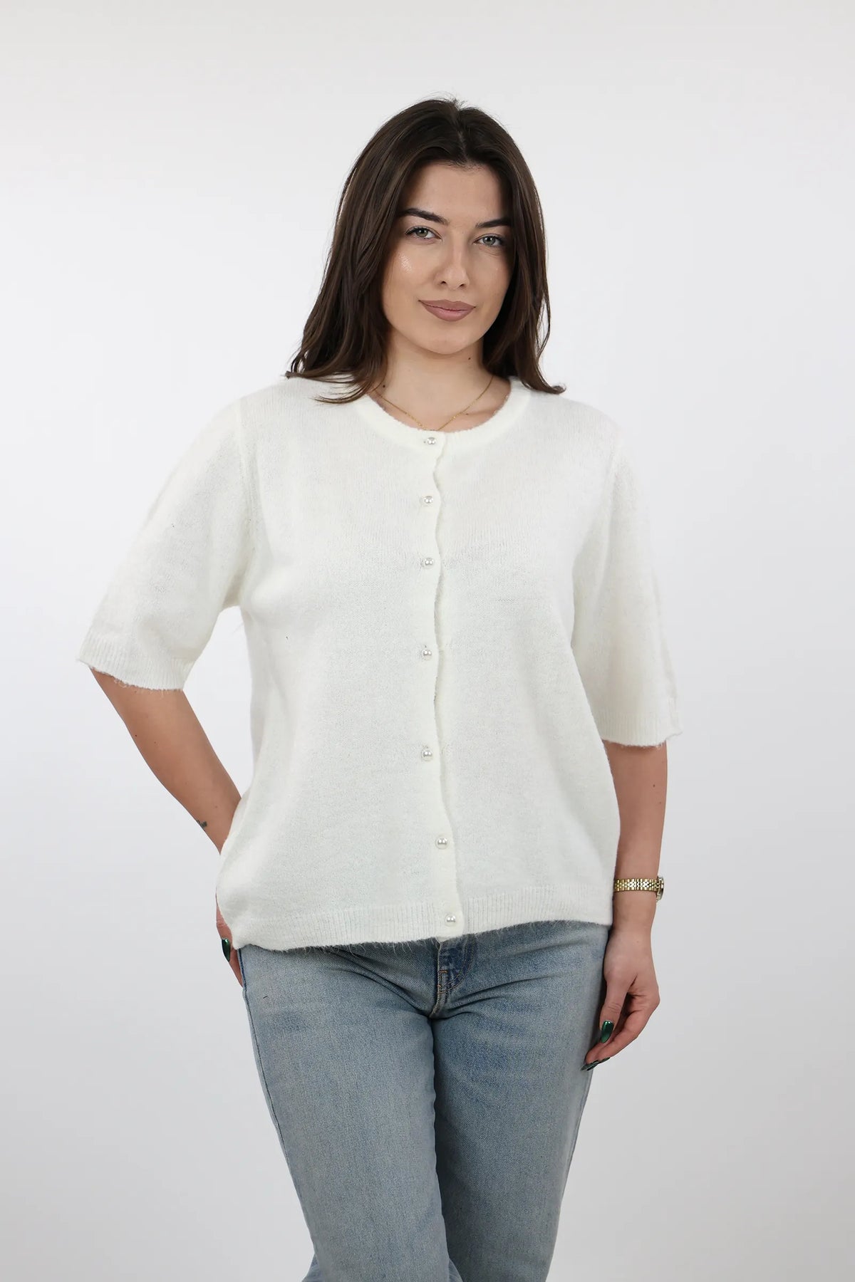 Maice button-down top