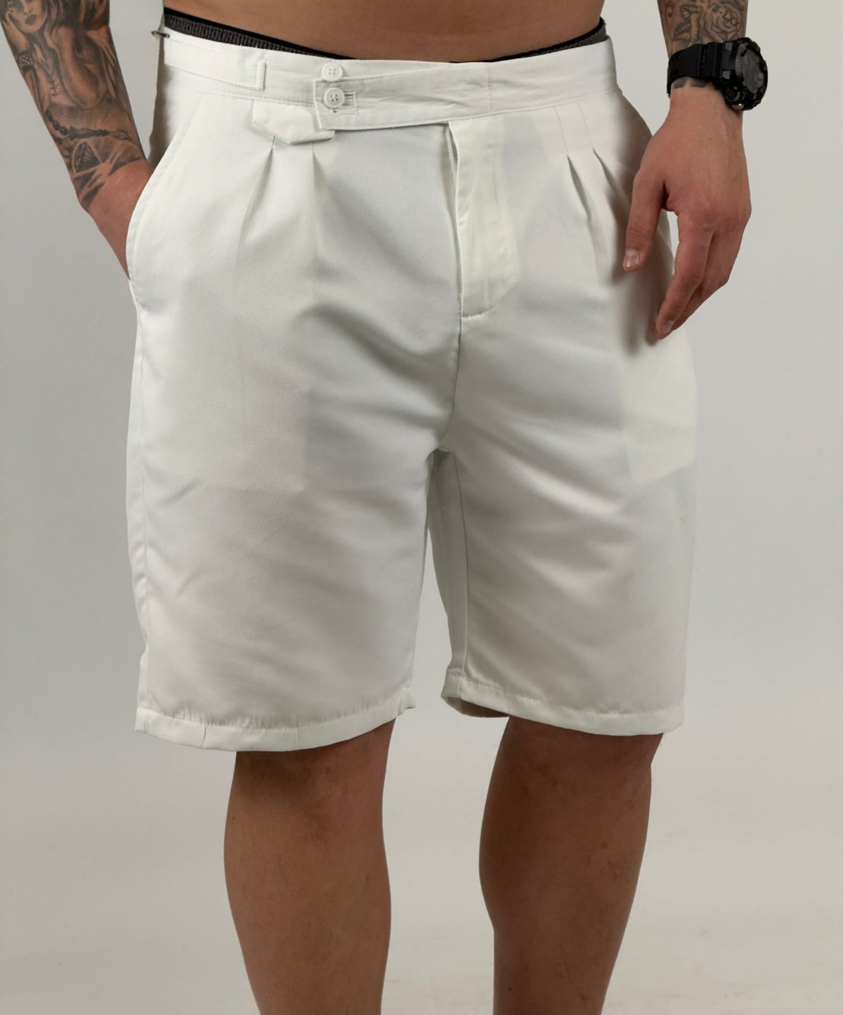 Pantallona belted