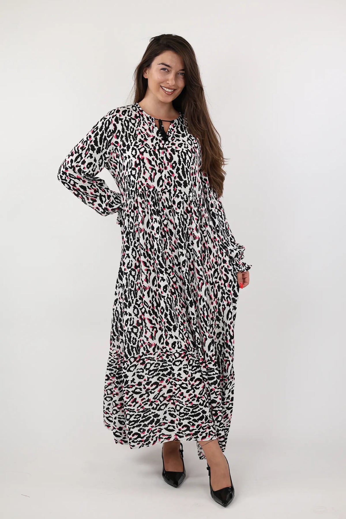 Fustan animal print