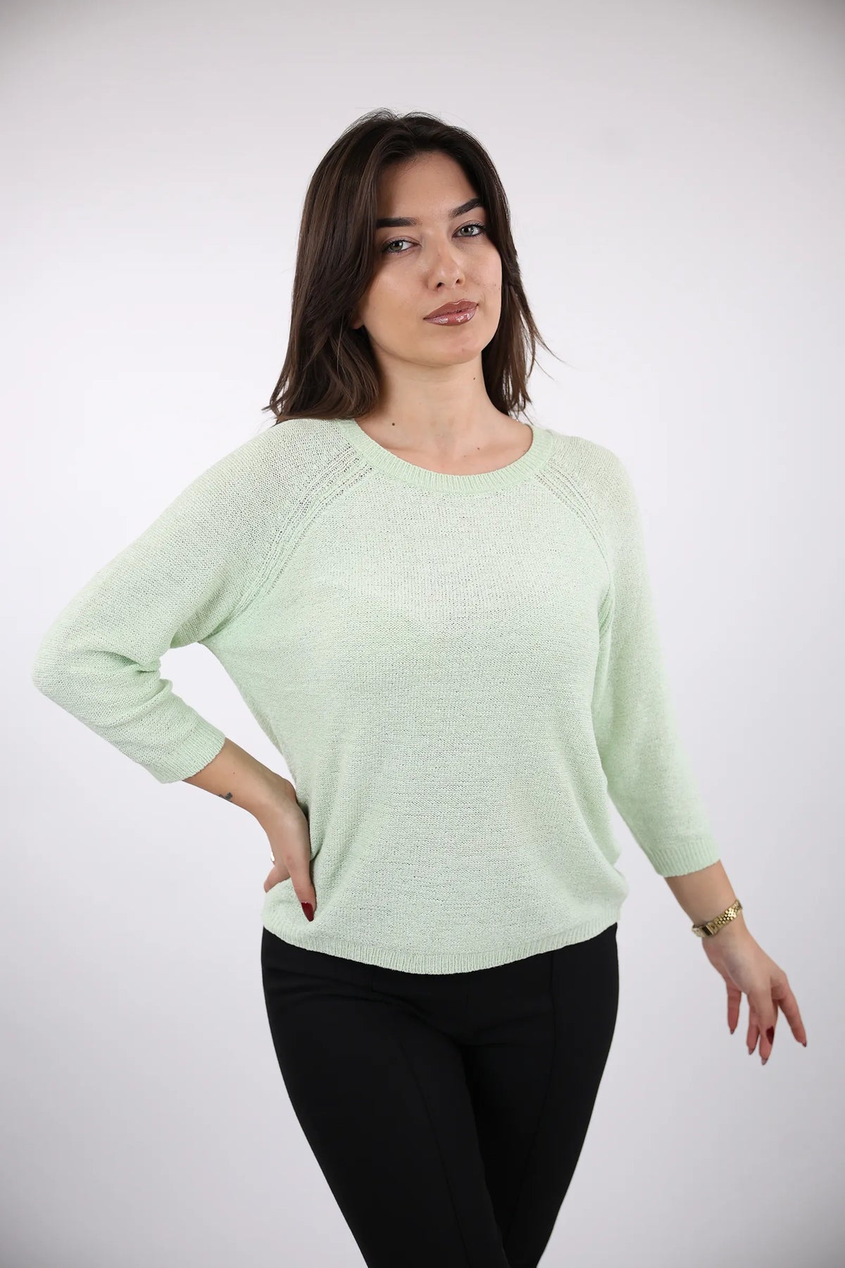 Xhemper sleeve knit