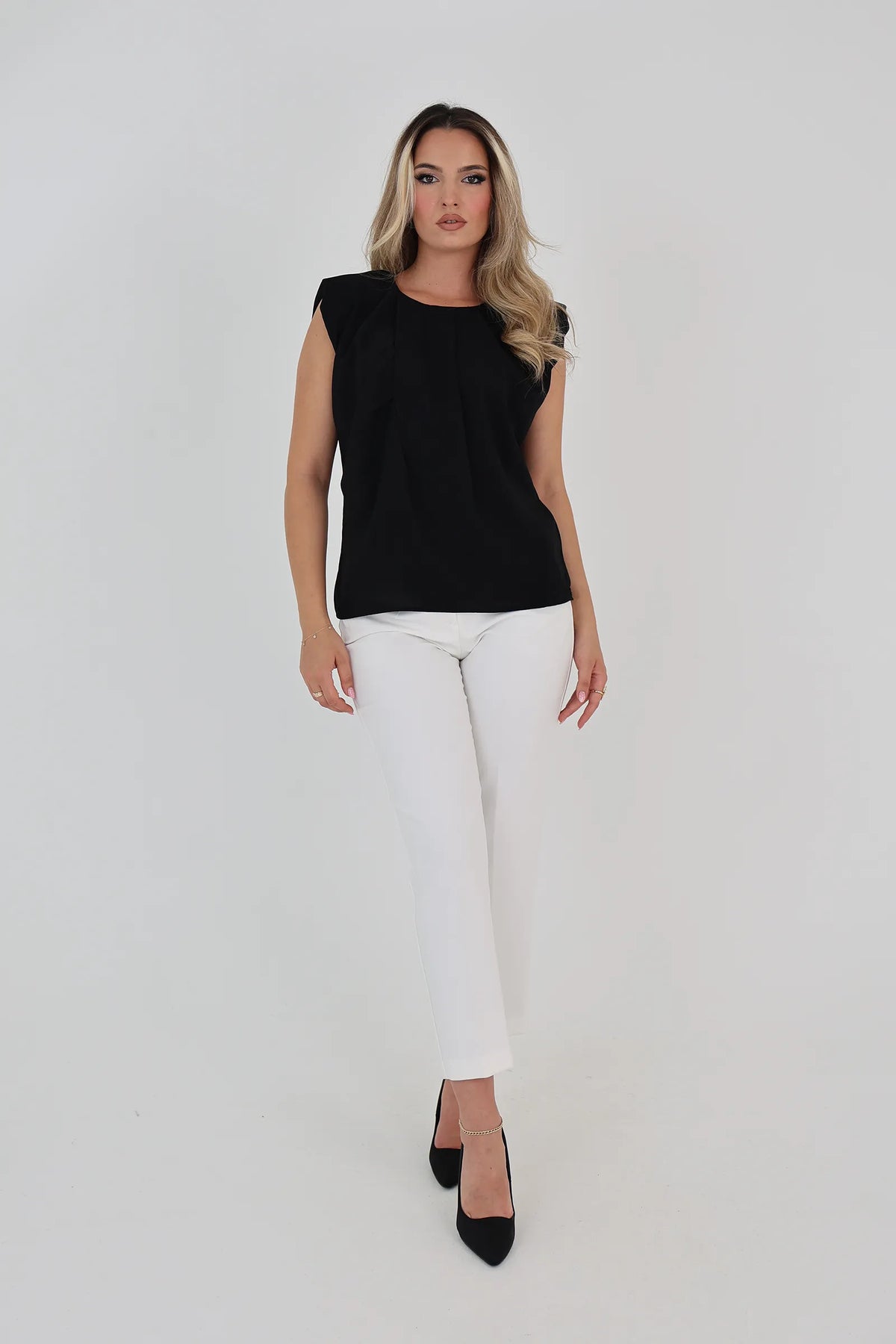 Maice padded shoulder