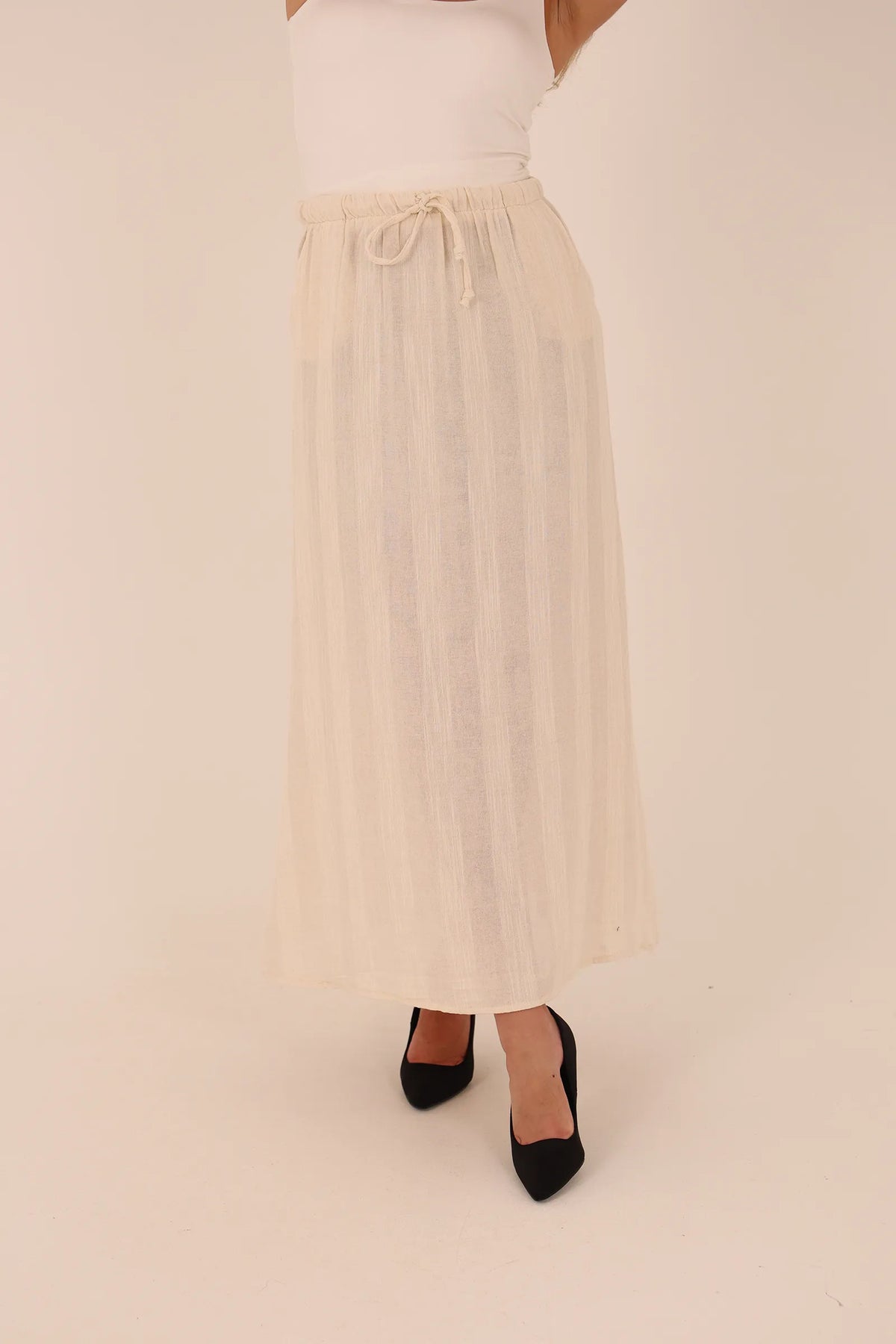 Fund beach maxi skirt