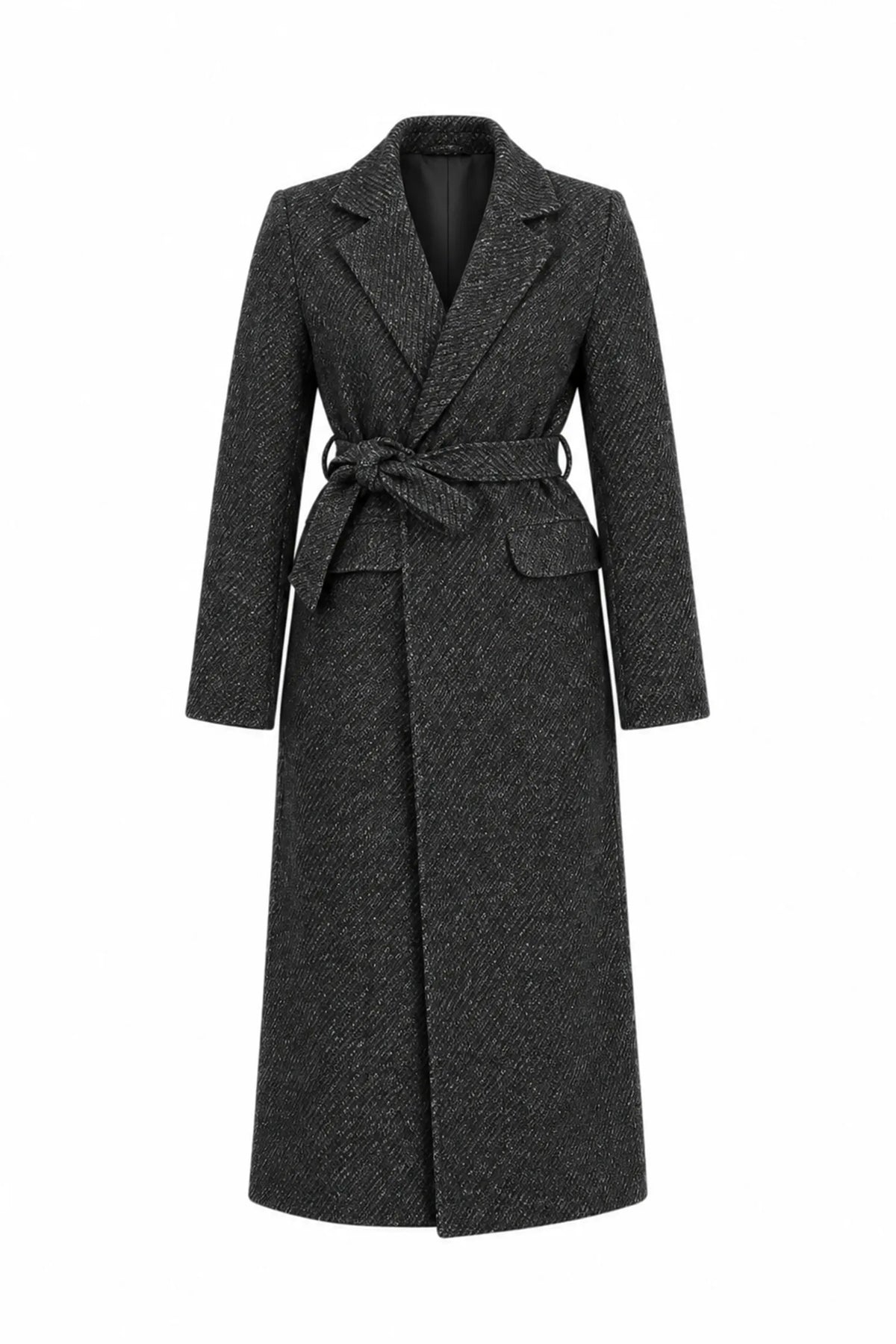 Pallto belted overcoat