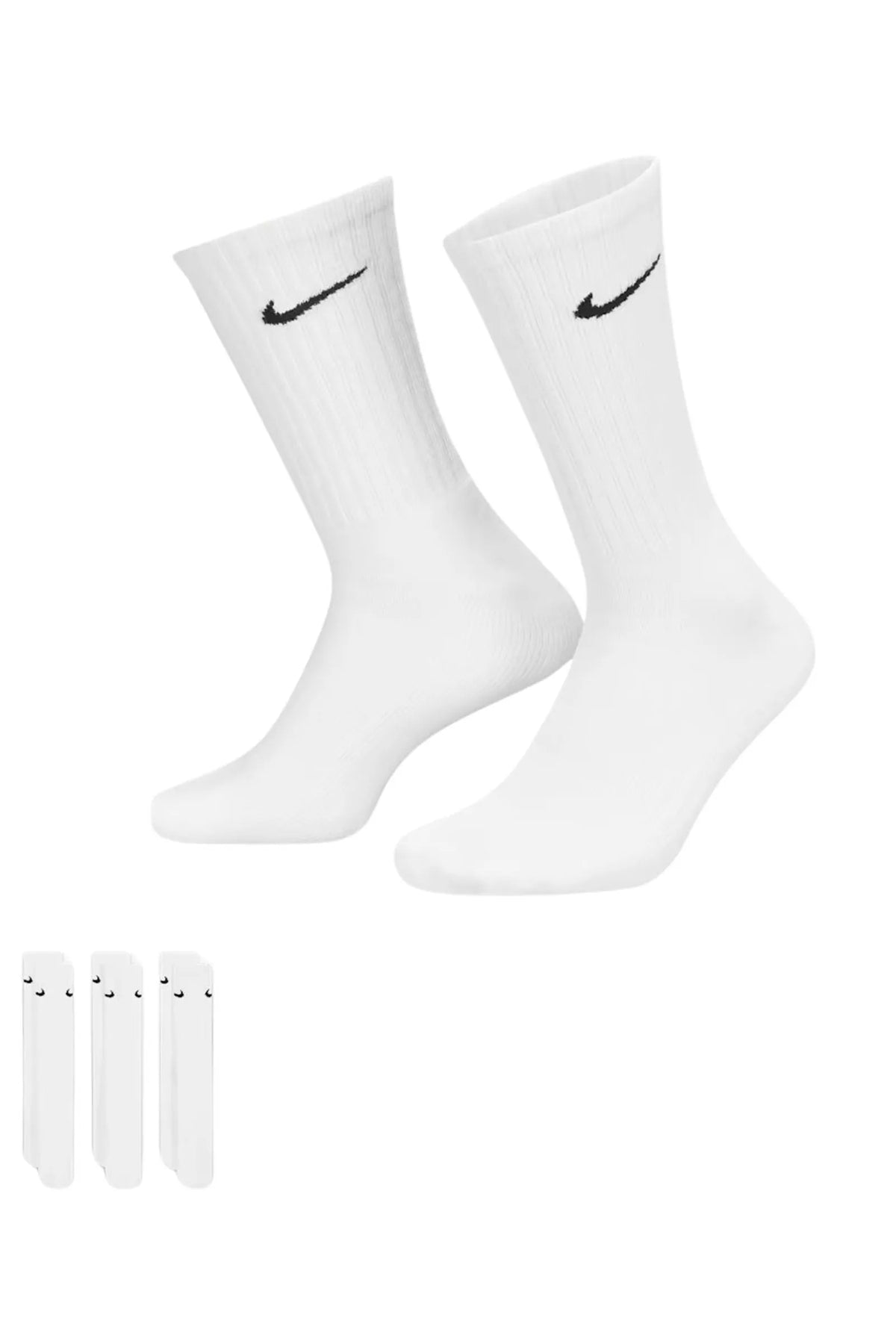Çorapa nike cushioned training crew socks (3 pairs) SX4508-101