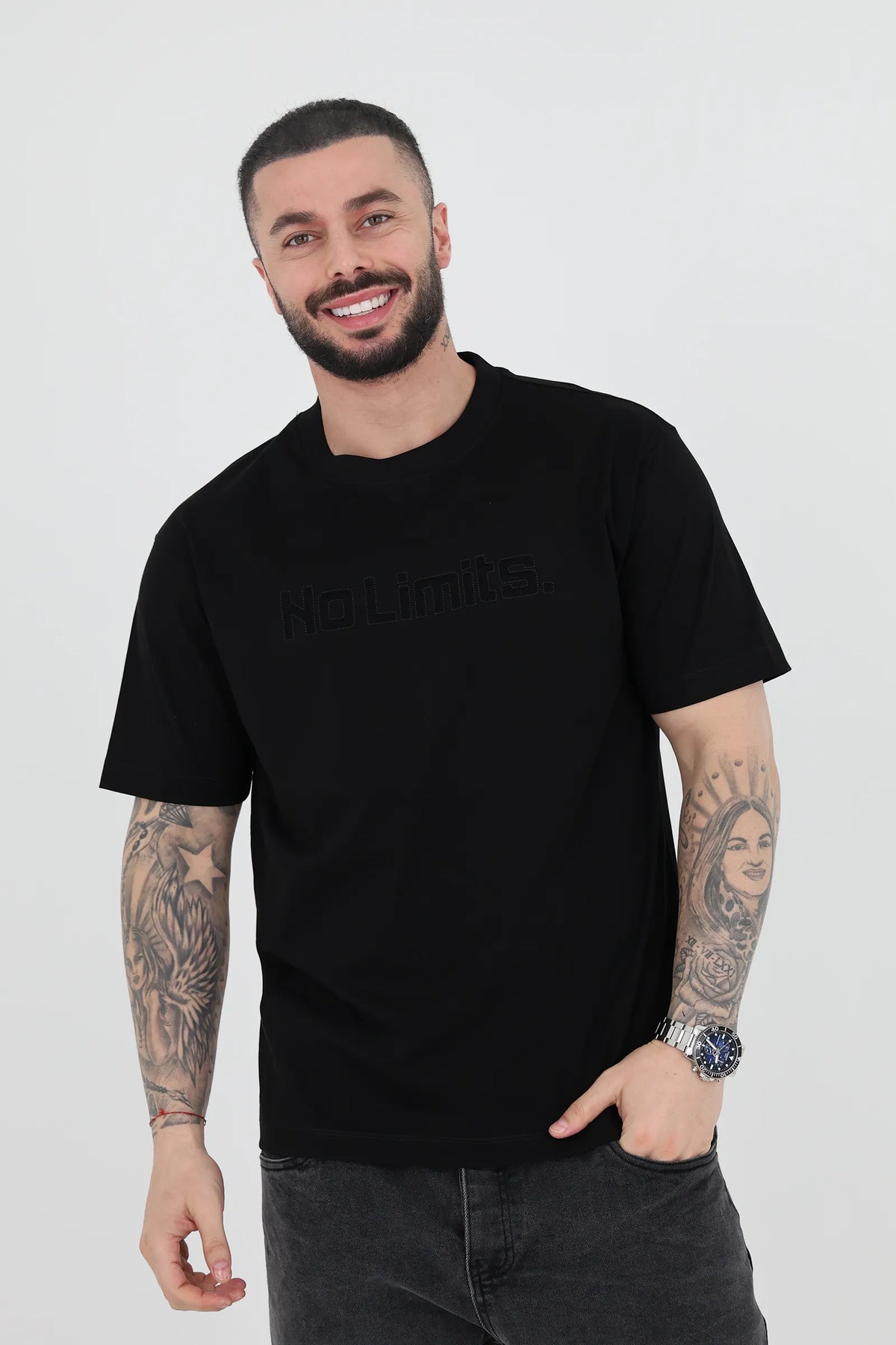Maice graphic boxy tee
