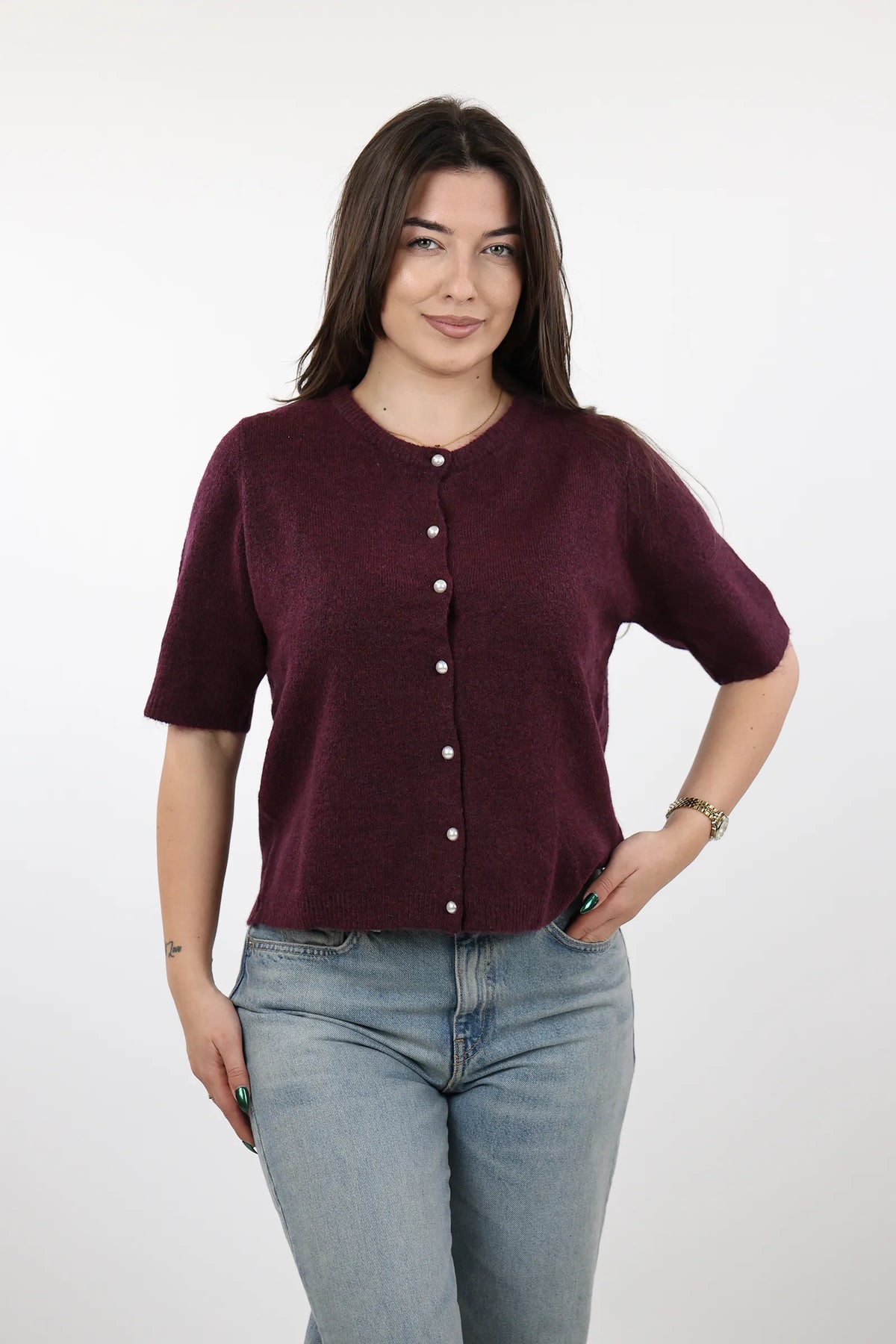 Maice button-down top