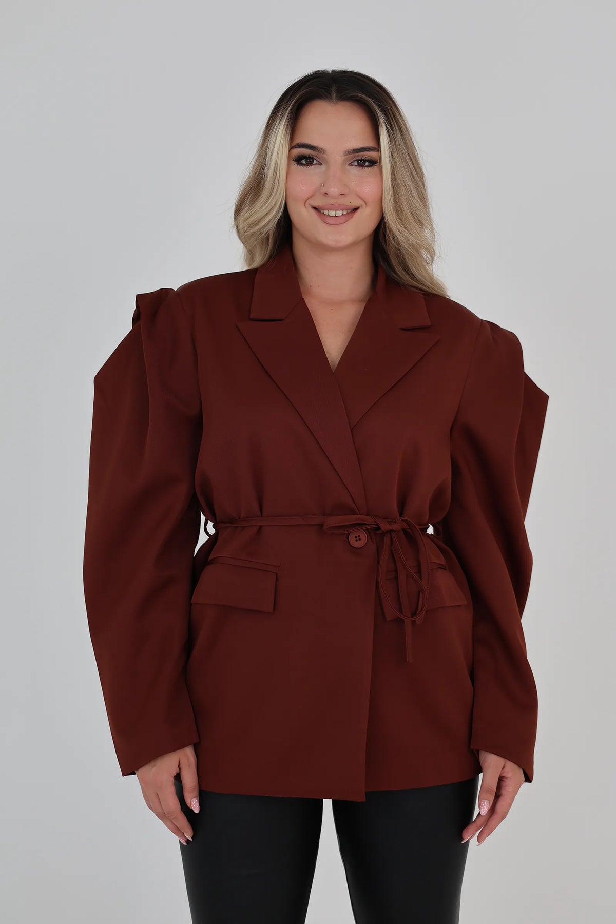 Sako oversized wrap