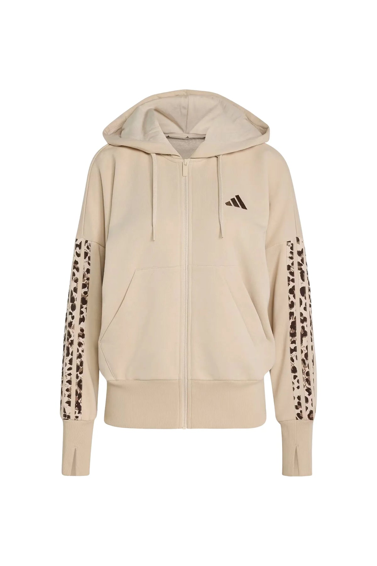 Duks adidas seasonal essentials animal print 3-stripes full-zip KH1547