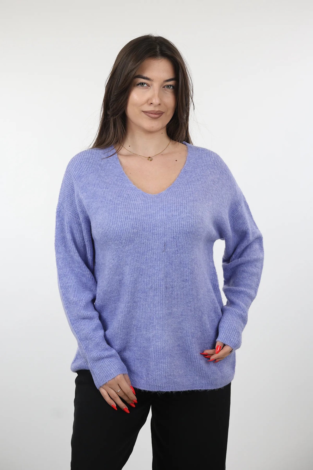 Xhemper deep v knit