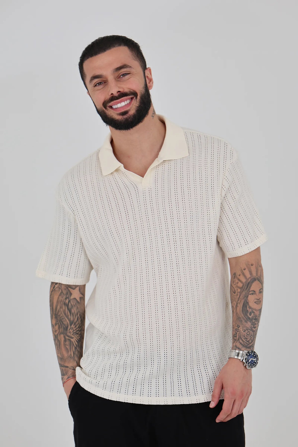 Maice crochet polo