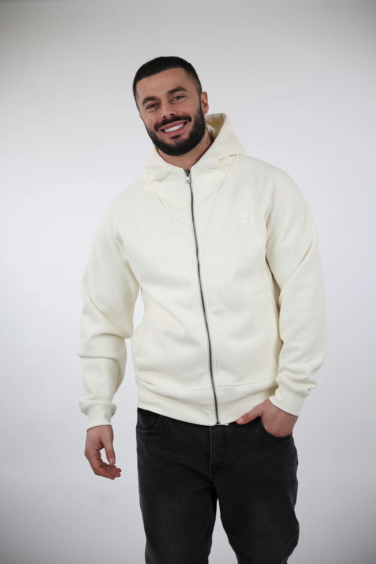 Duks zippered hoodie