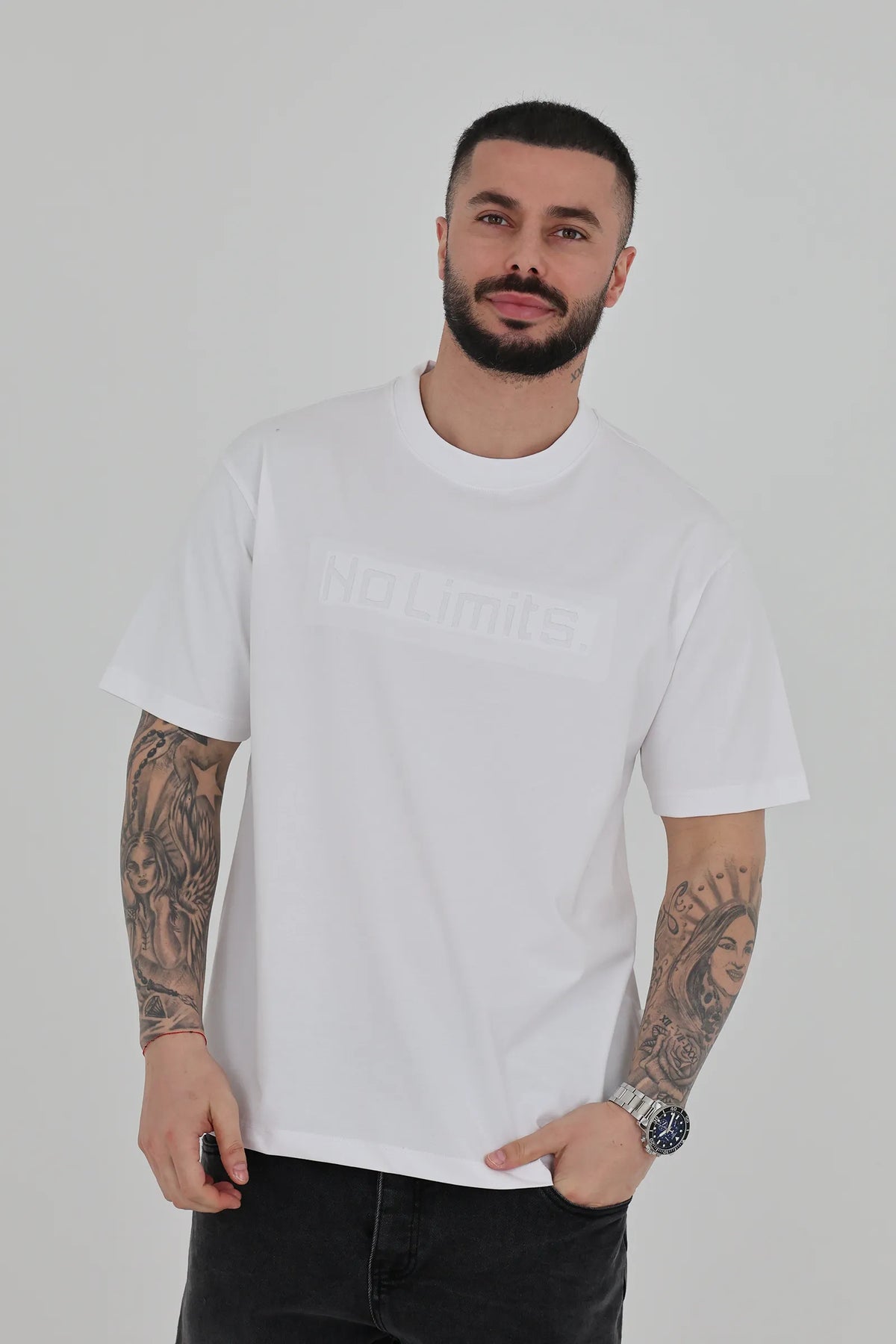 Maice graphic boxy tee