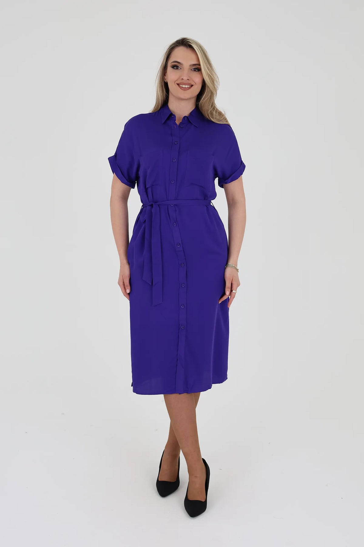 Fustan tie waist