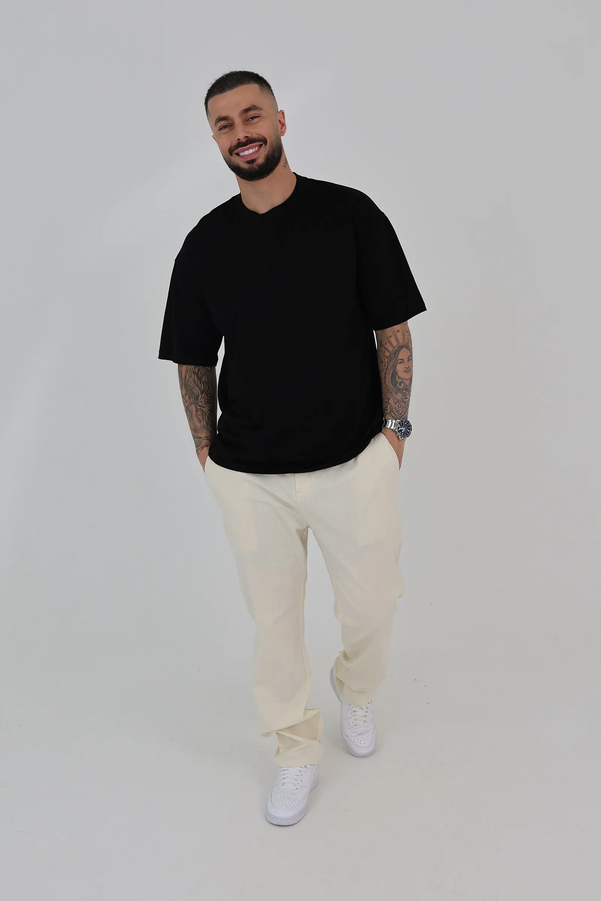 Pantallona linen style