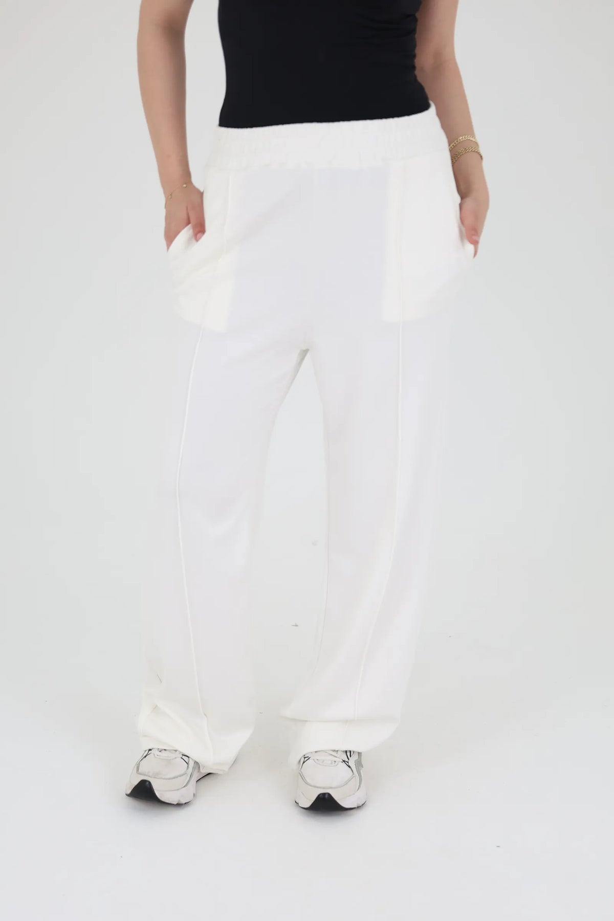 Trenerka wide leg joggers