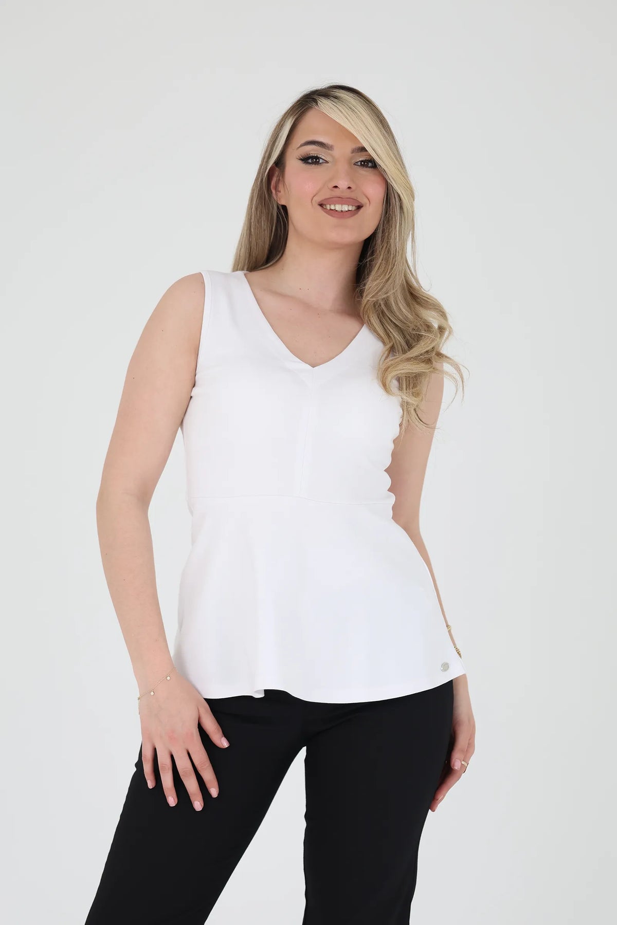 Maice peplum top
