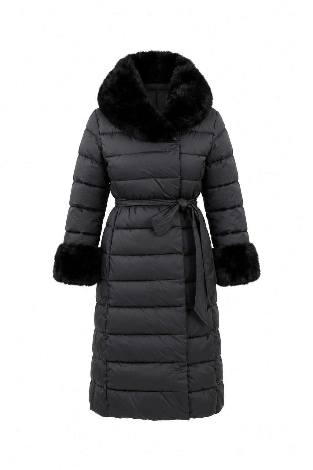 Jakne parka with Fur cuffs