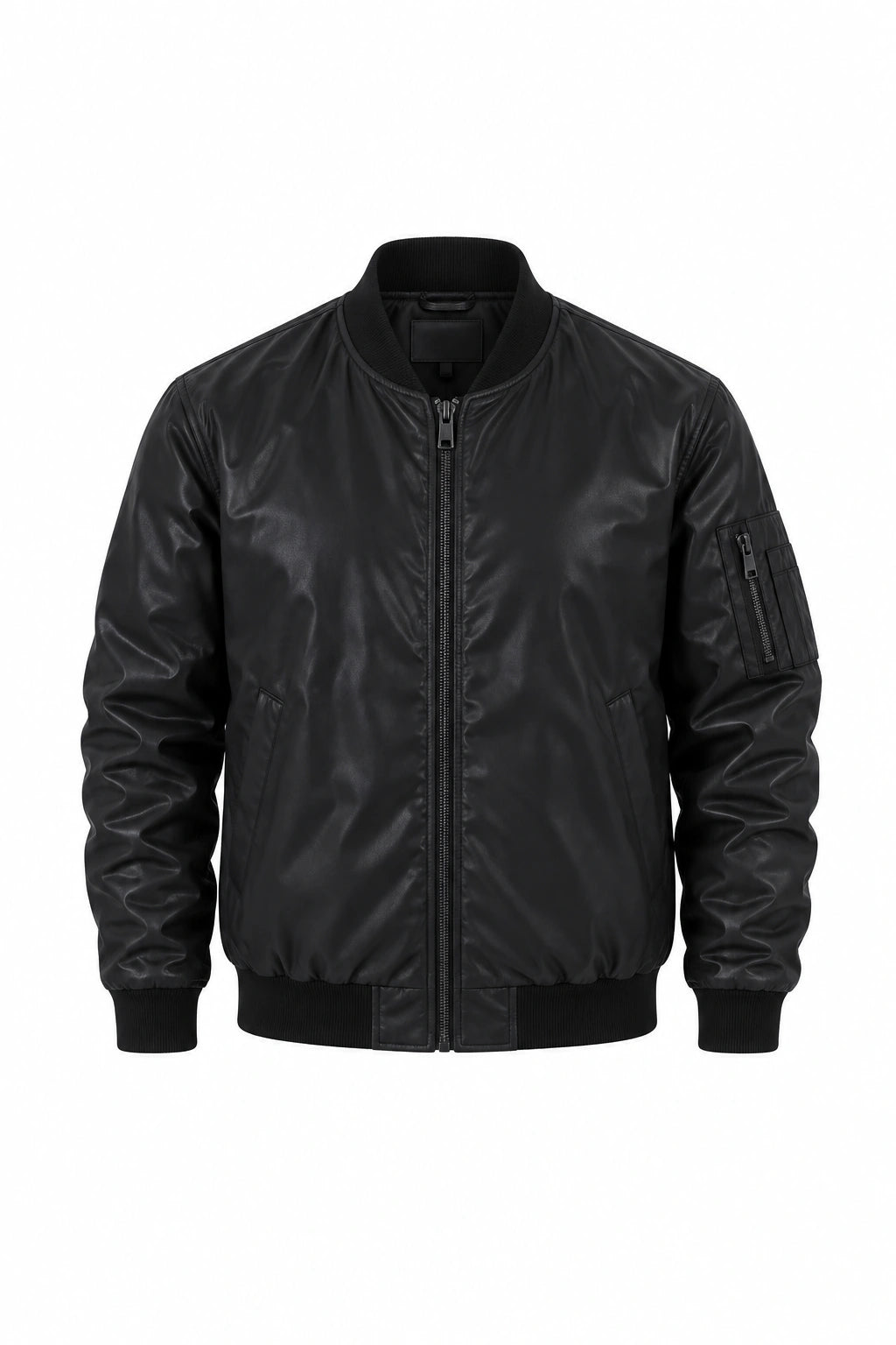 Jakne  faux-leather bomber