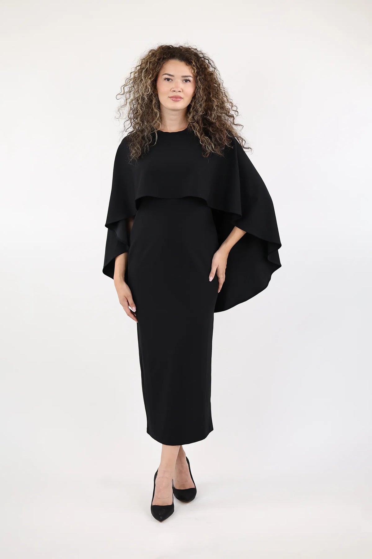 Fustan navy elegante