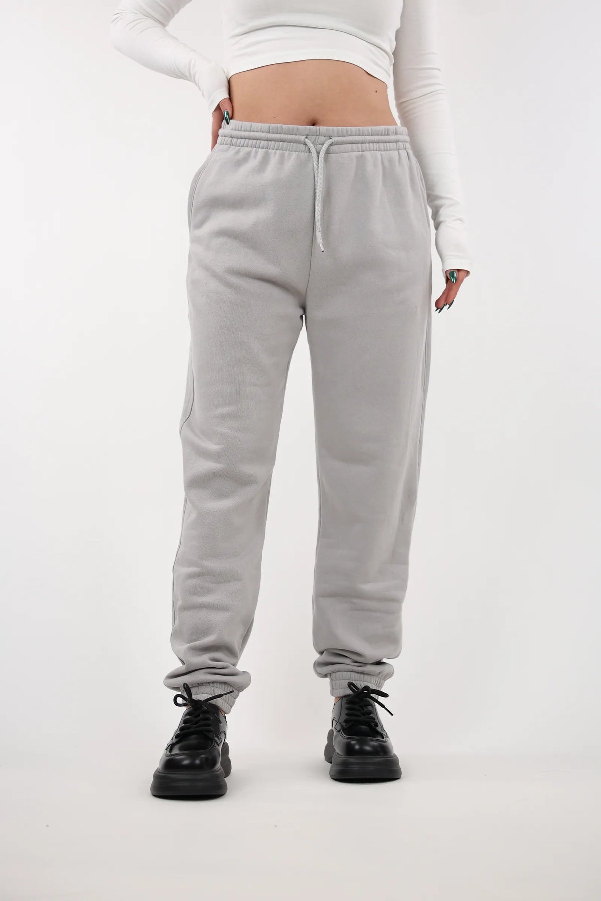 Trenerka elastic waist fleece