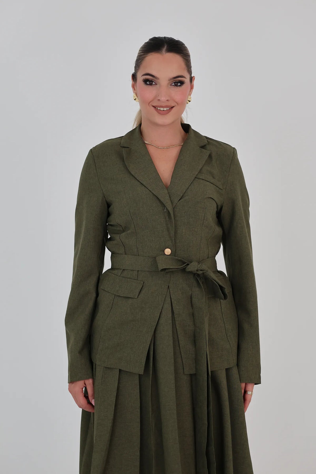 Sako wrap blazer