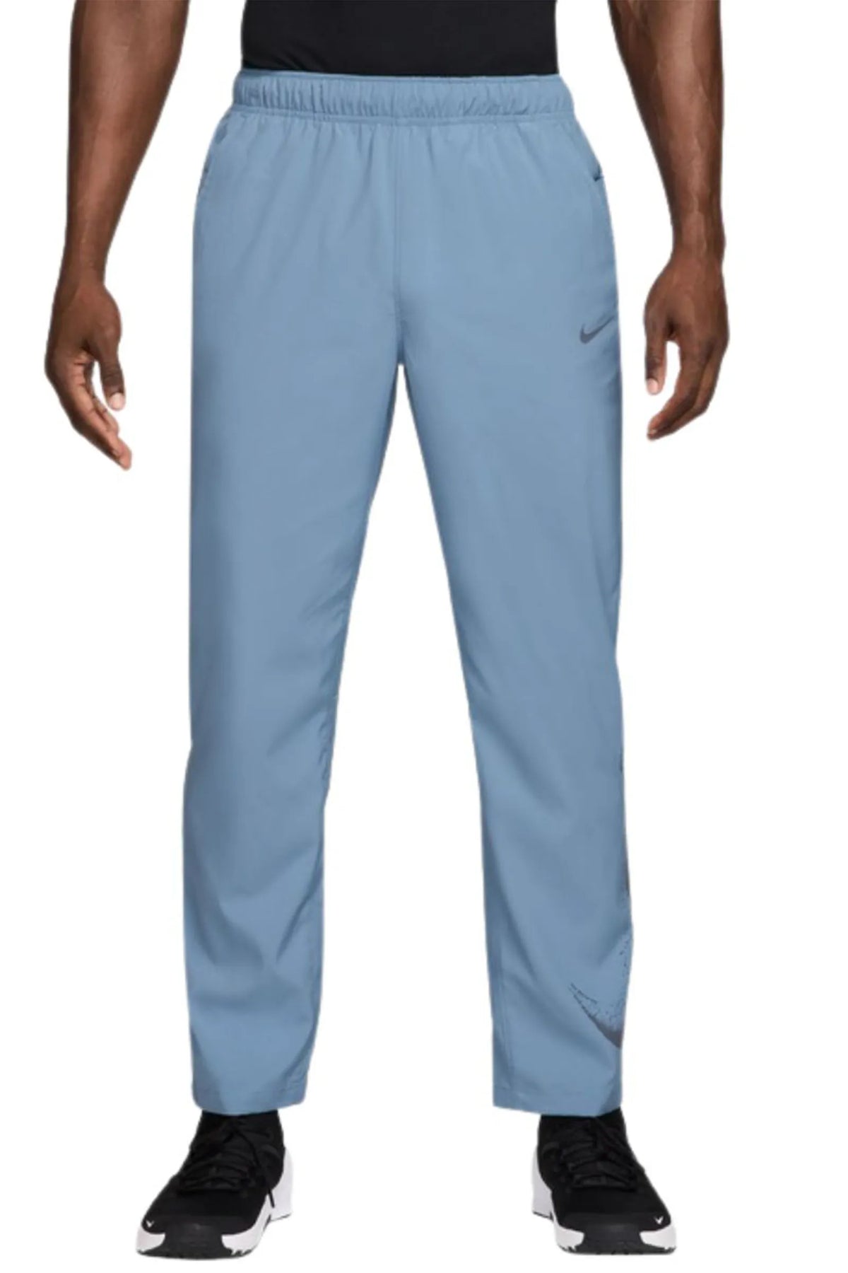 Trenerka nike training trousers form dri-fit gfx alt work blue IF2201-486