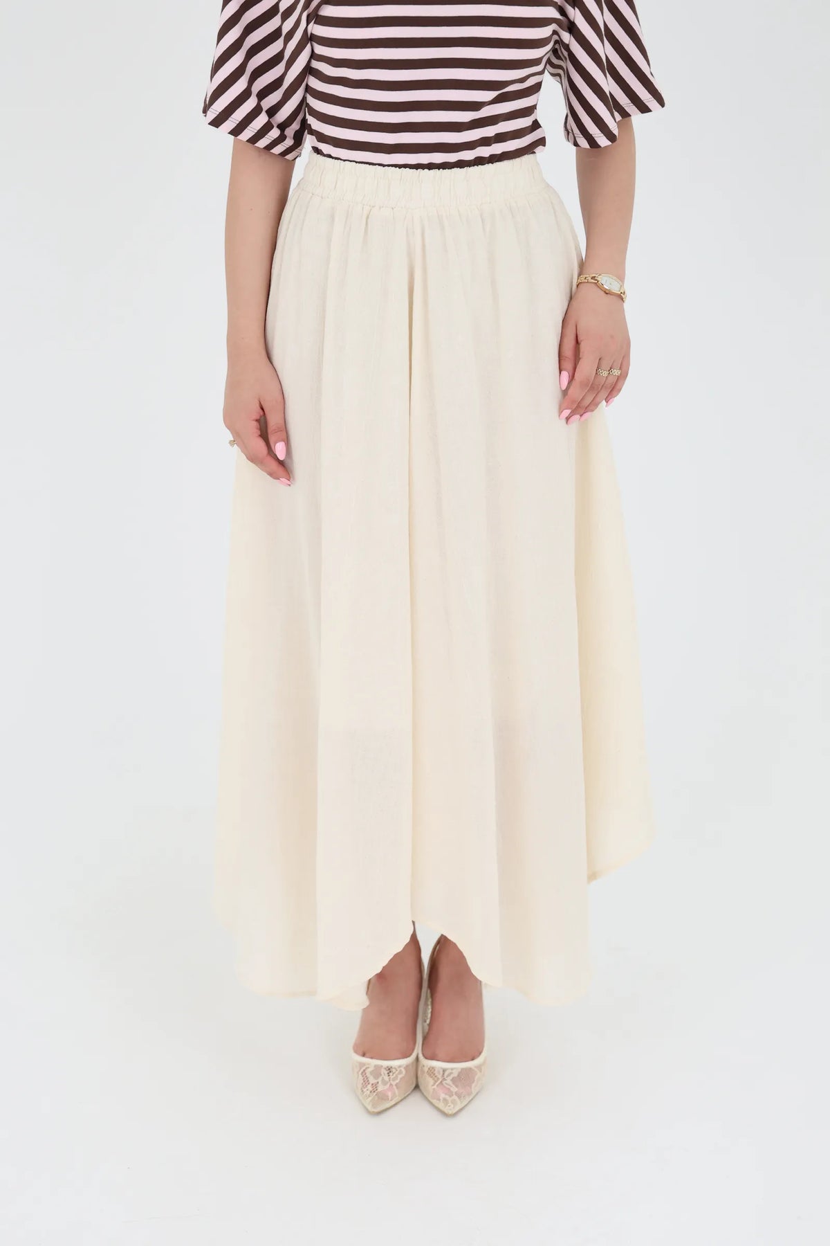 Fund flowy linen