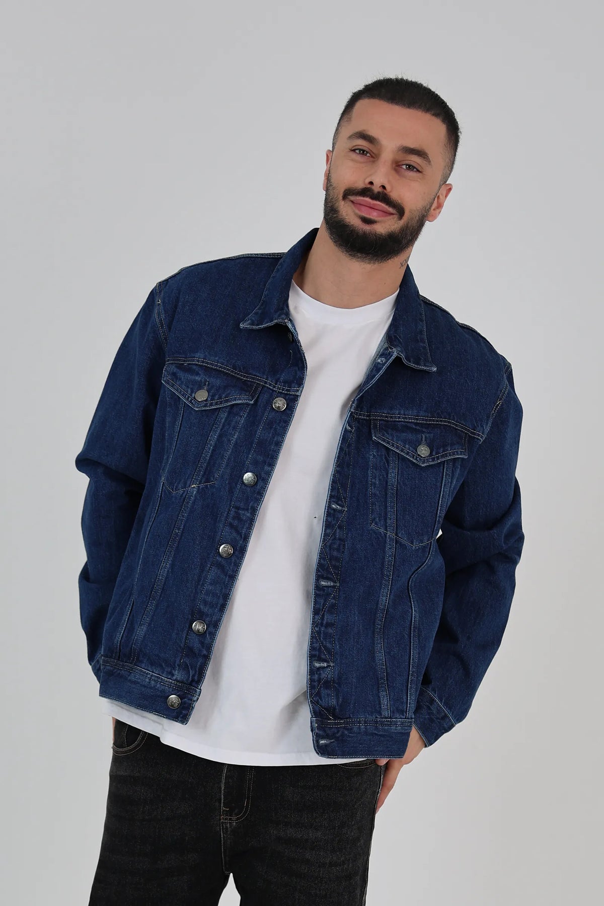 Jakne button up denim