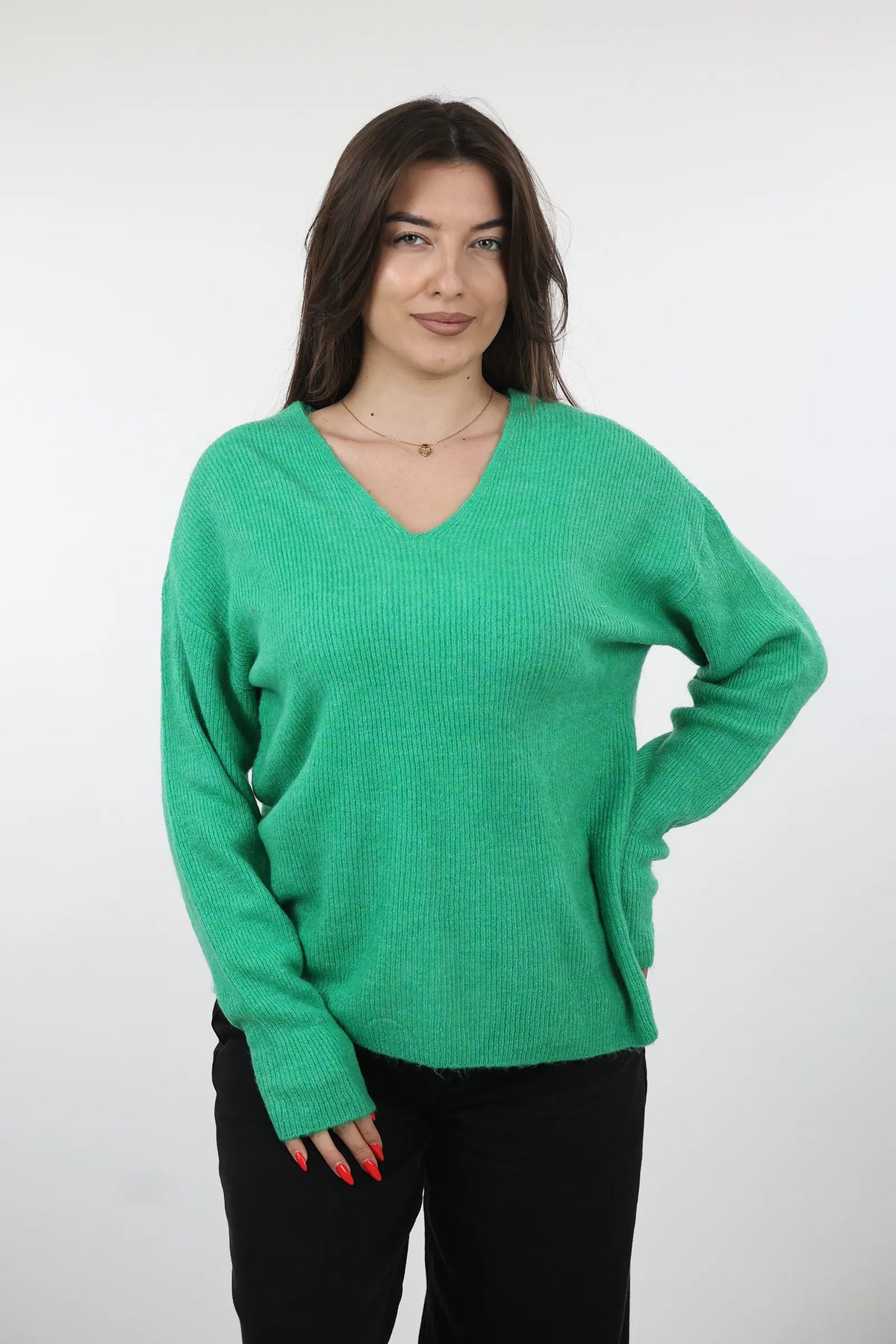 Xhemper deep v knit