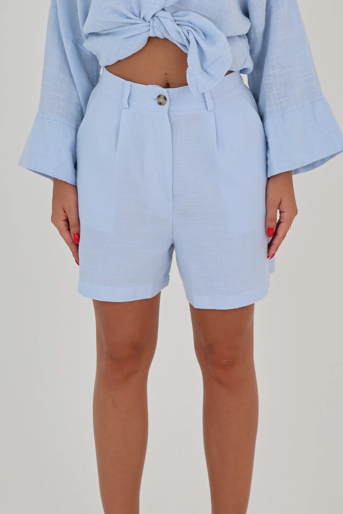 Pantallona button front