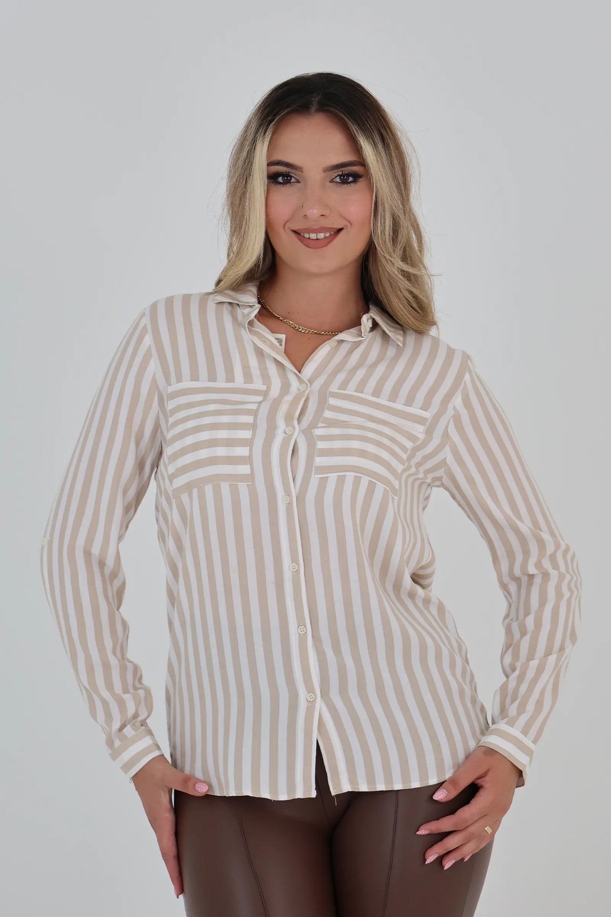 Kemishe striped top