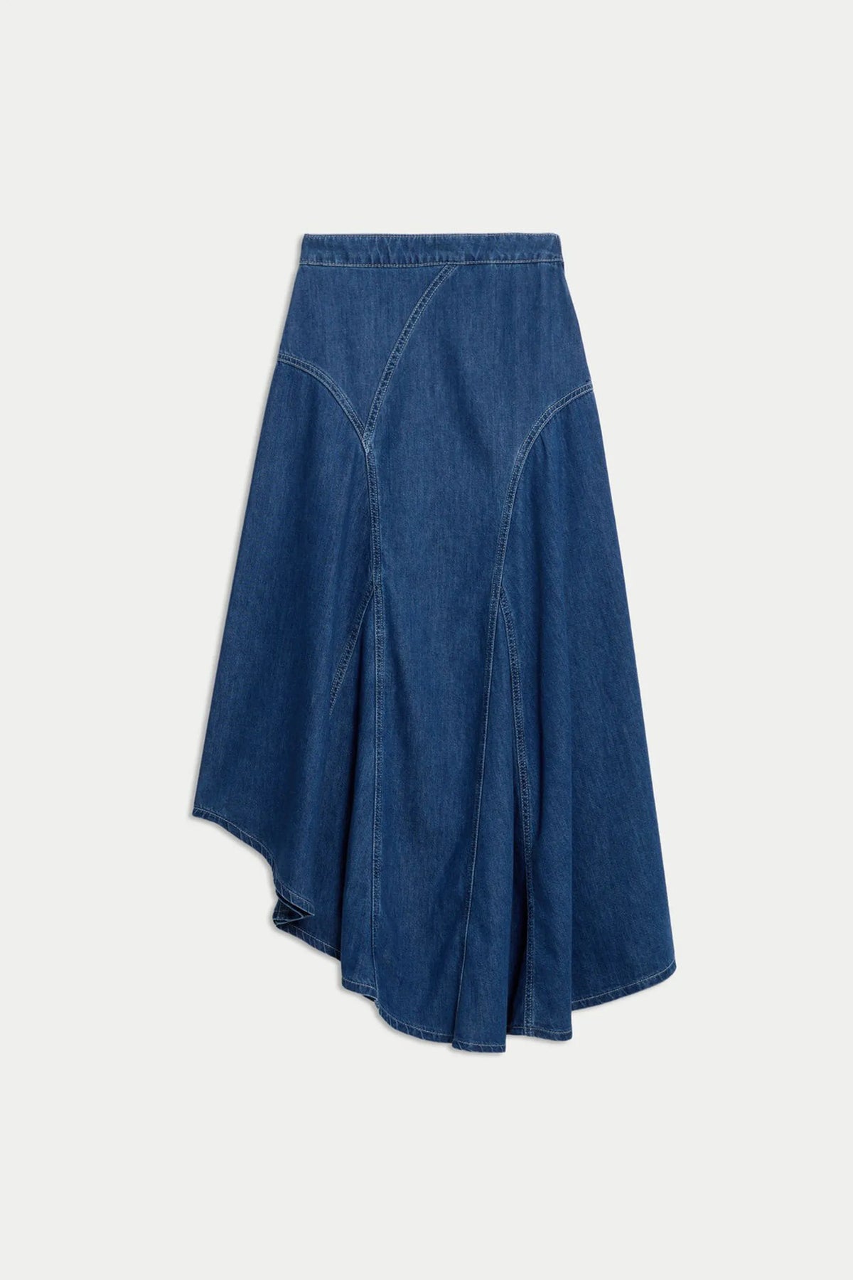 Fund asymmetric denim