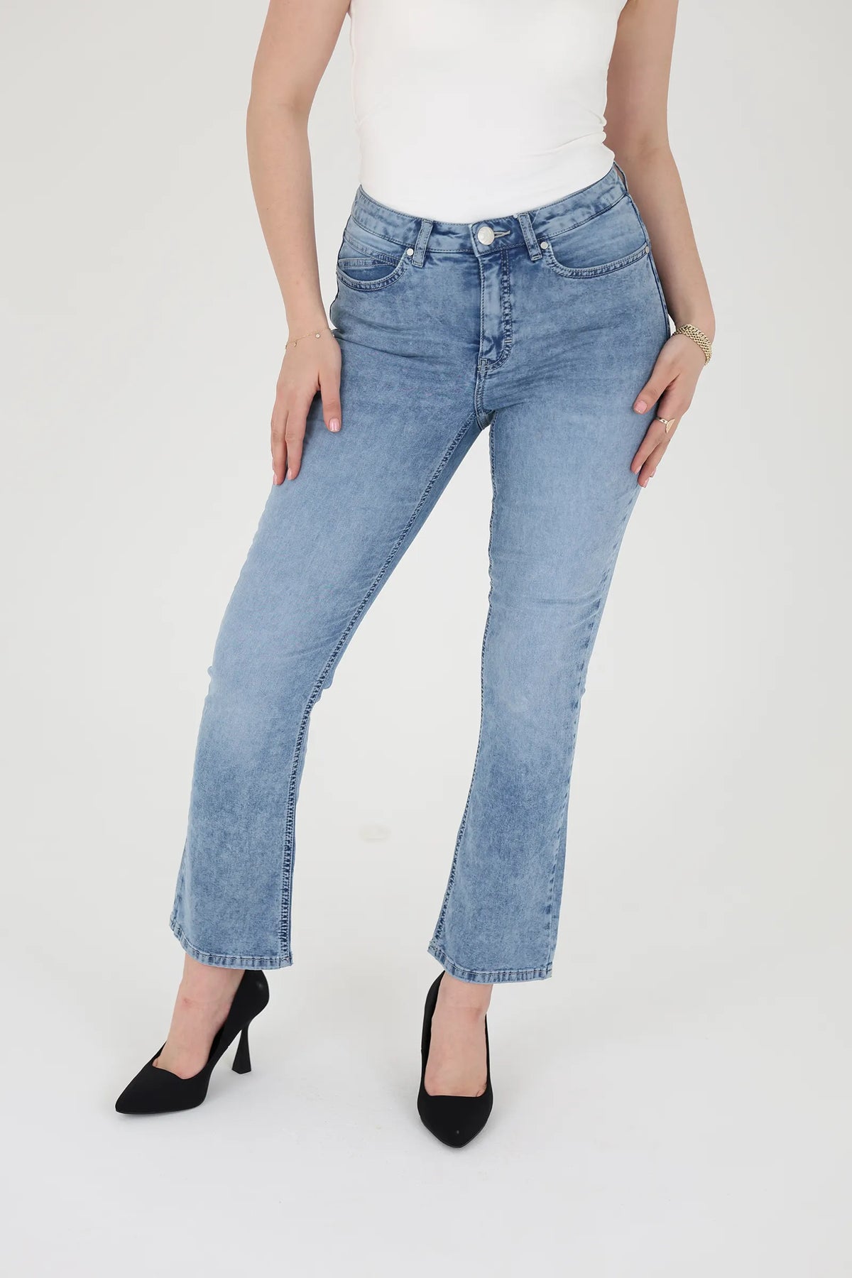 Farmerka cropped flare