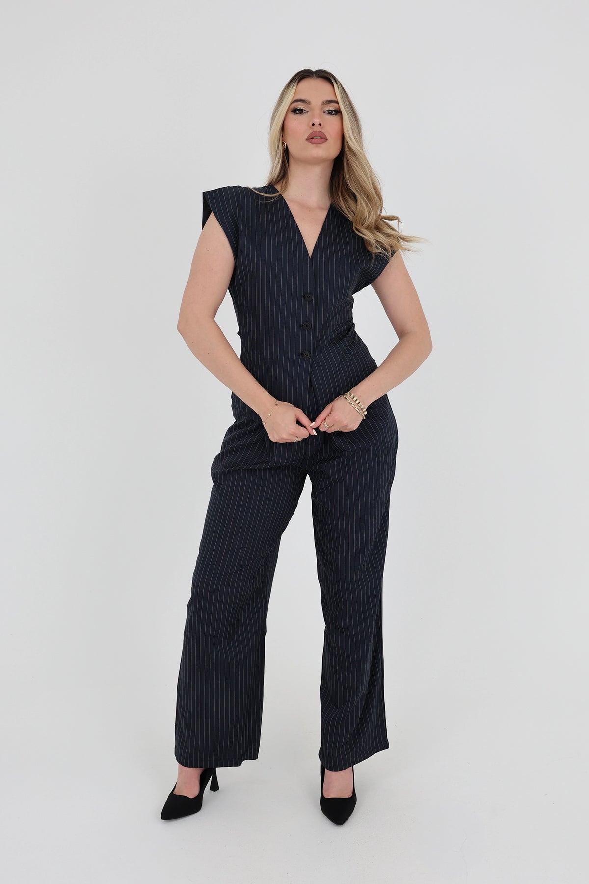 Pantallona tie waist