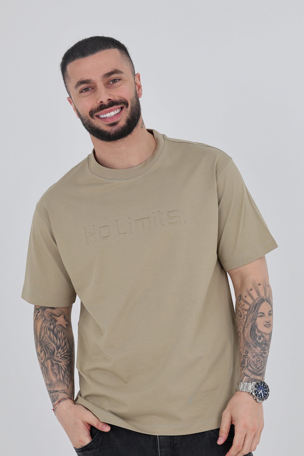 Maice graphic boxy tee