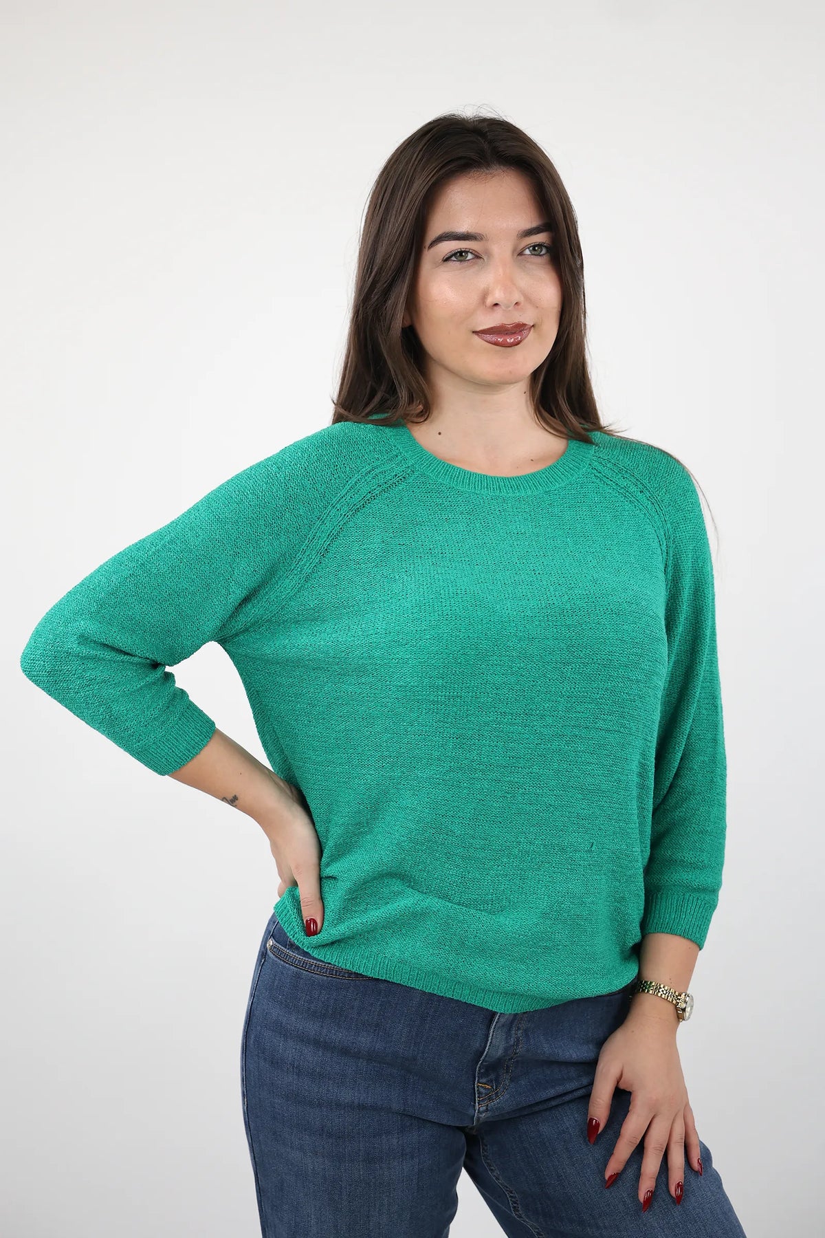 Xhemper sleeve knit