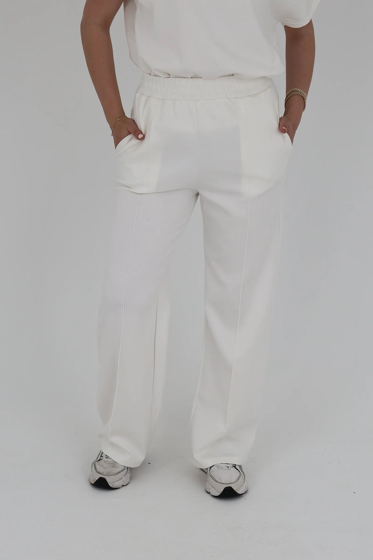 Trenerka wide leg joggers