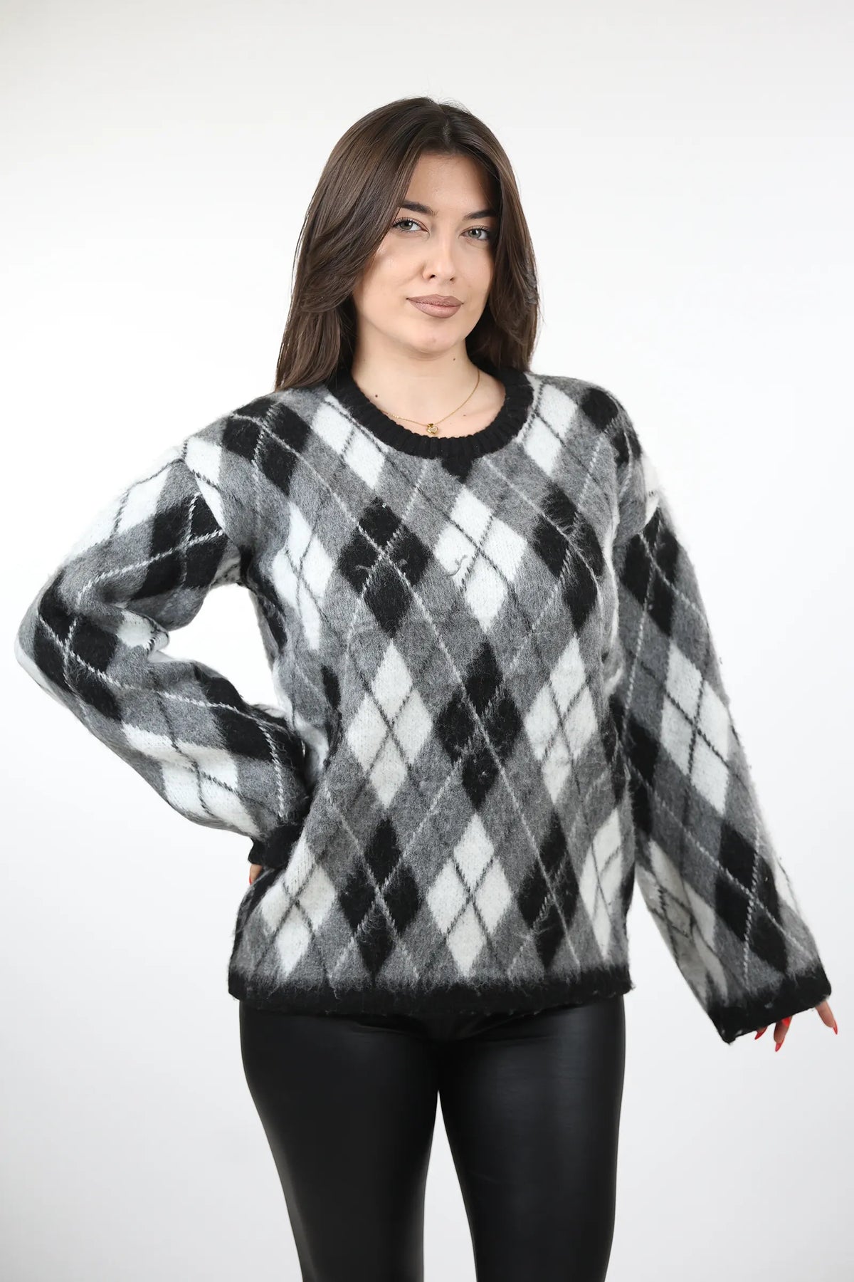 Xhemper diamond pattern