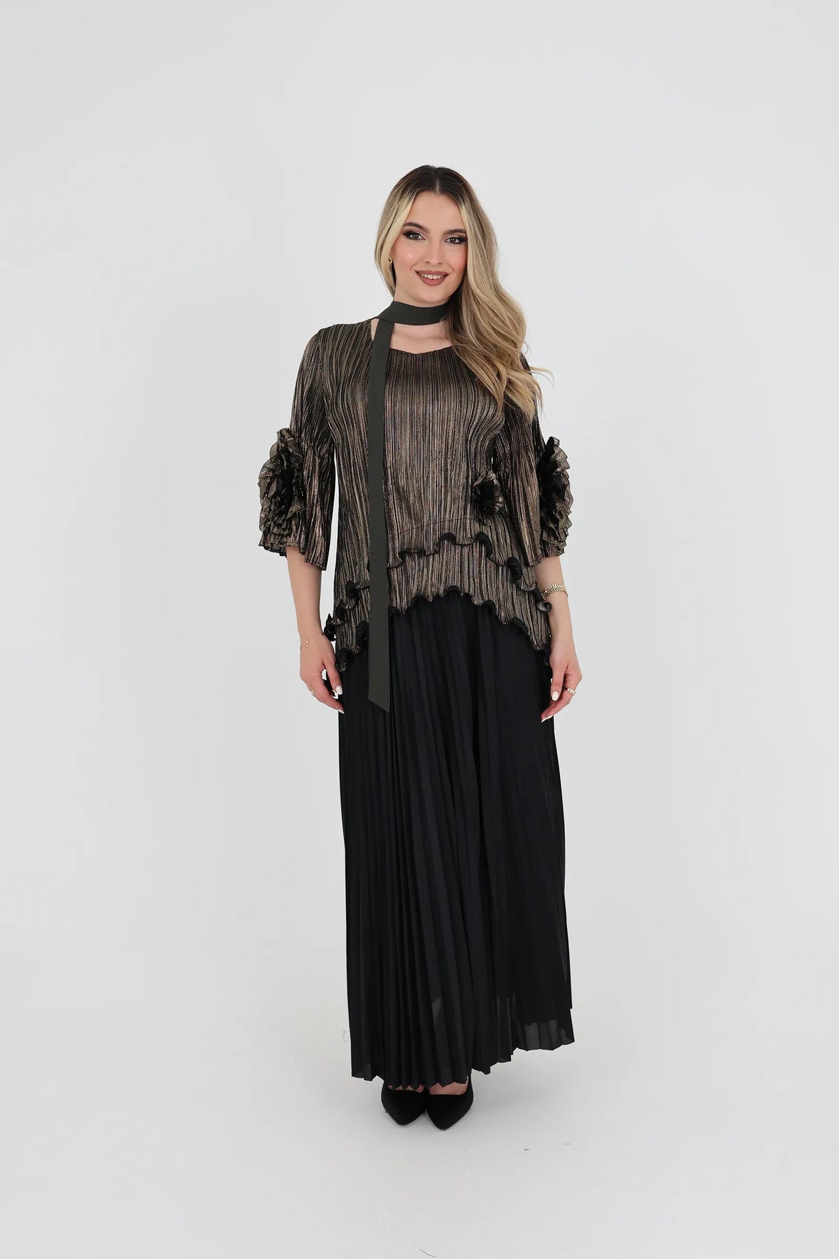 Set pleated co-ord