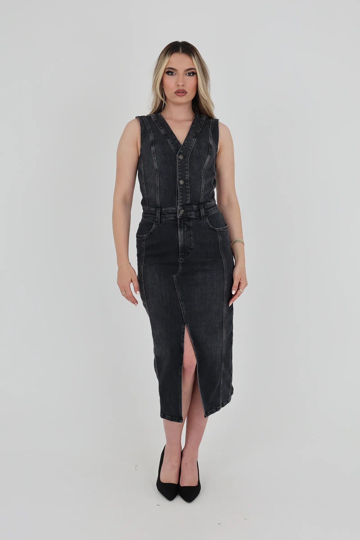Fustan jeans