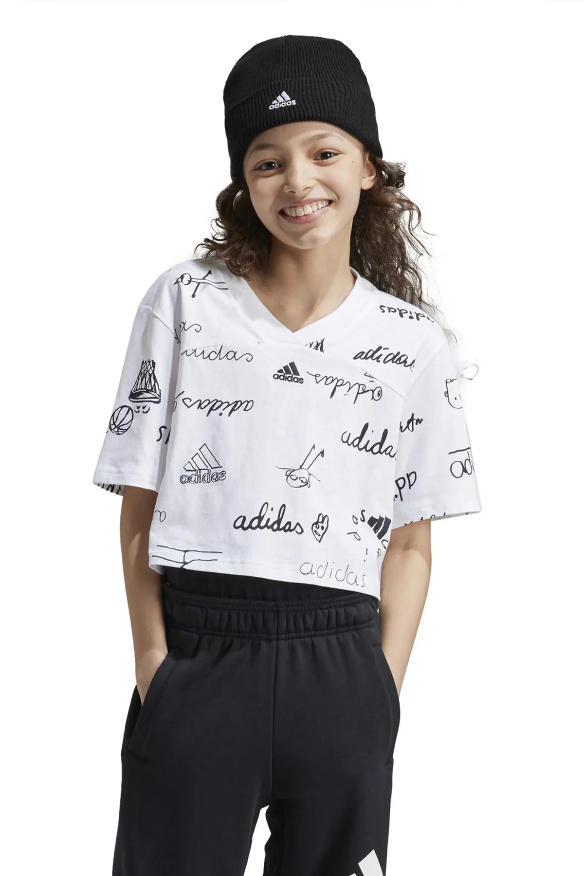 Maice adidas brand love cropped  IV9434