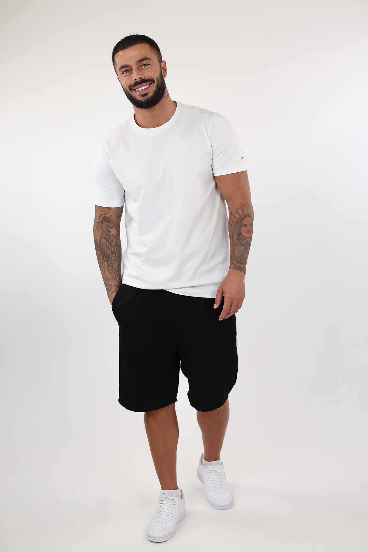 Pantallona belted