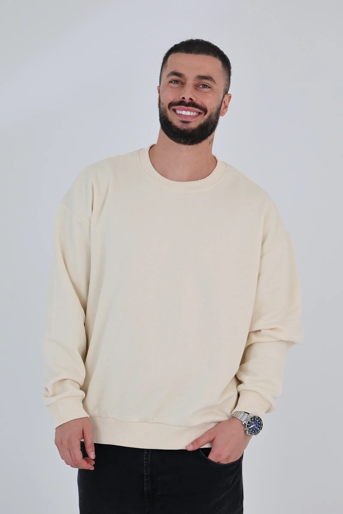 Duks  ribbed cuffs and hem