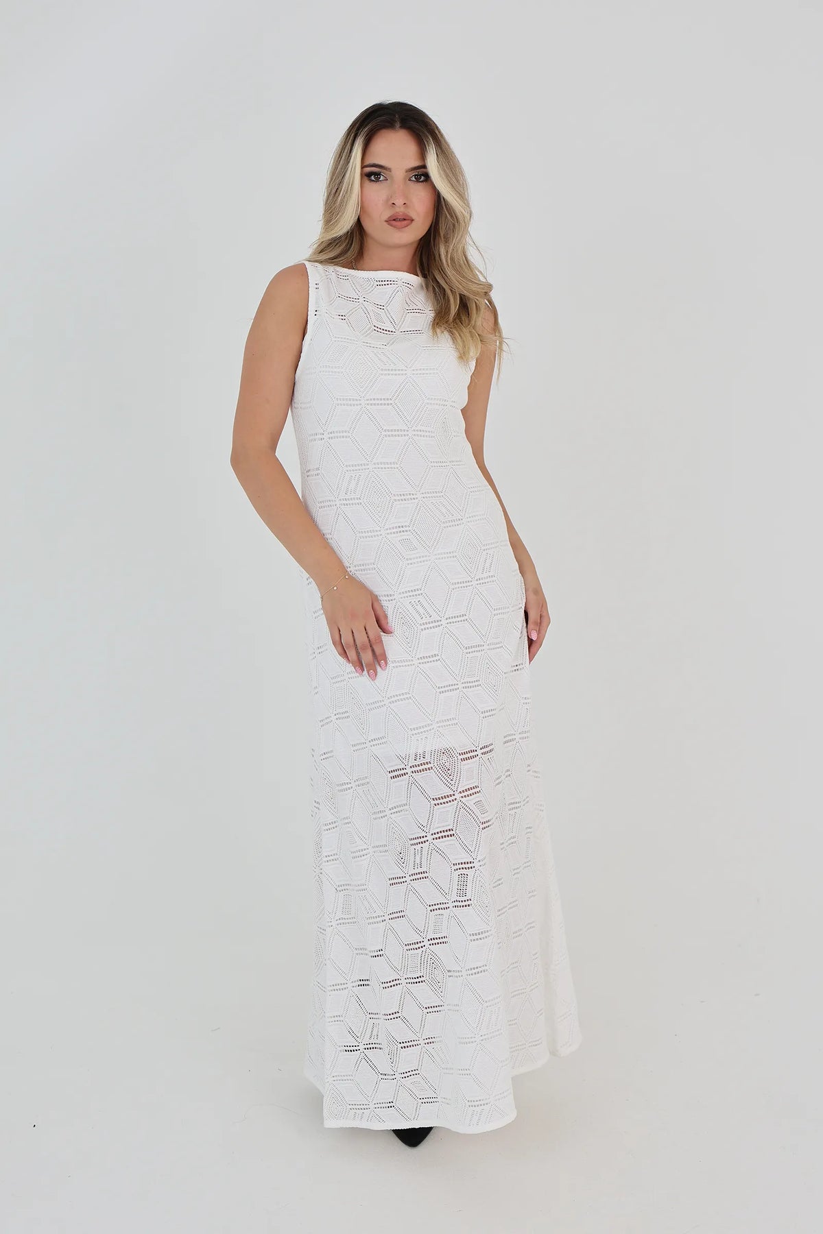 Fustan knit maxi